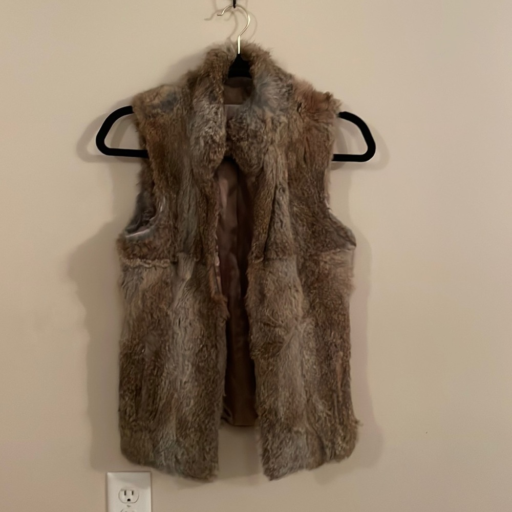 Beautiful LIKE NEW real fur vest